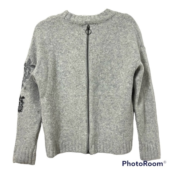 Blank NYC Embroidered Floral Sweater - Picture 3 of 7